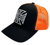 Gorra West Coast Choppers OG Trucker Negro/NaranjaTalla única Negro,Naranja