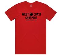 WCC West Coast Choppers Camiseta Eagle Tee - Rojo S