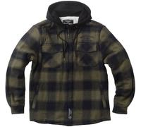 WCC West Coast Choppers Chaqueta de hombre Hell Bent Flannel Jacket WCCJS167GN XL