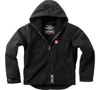 WCC West Coast Choppers Chaqueta de trabajo de lona con forro de sherpa para hombre WCCJS164ZW 3XL