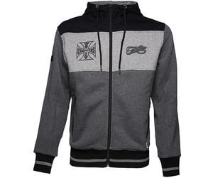 WCC West Coast Choppers Chaqueta Kimi Raikkönen Chaqueta técnica con capucha Negro/Gris 3XL