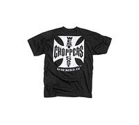 WCC West Coast Choppers T-Shirt Iron Cross schwarz-L