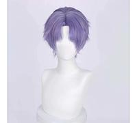 WCCNKK Love And Deepspace Rafayel Anime Cosplay Peluca, Pelo Corto Morado Cosplay Peluca De Fiesta De Halloween Disfraces De Juegos De Rol, Regalo Animado