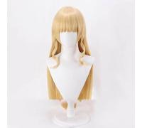 WCCNKK Lovelive Superstar Heanna Sumire Anime Cosplay Peluca, Damas Amarillas De 75 Cm De Pelo Largo Cosplay Peluca De Fiesta De Halloween Disfraces De Juegos De Rol, Regalo Decorativo