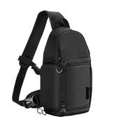 WCDFTASL Compatible con 10L Impermeable cámara DSLR Sling Mochila fotografía Bolsa Caso(Upgraded Black)