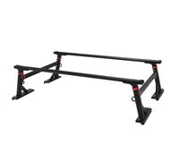 WCDFTASL Compatible con Estante de Aluminio Resistente for camioneta Ford Serie F, Capacidad de 800 Libras, Barra Transversal de Estante de Escalera Ajustable en Altura de 18-28 Pulgadas