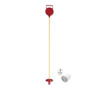 WCDFTASL Juego de asta y Copa de Golf, mástil de Fibra de Vidrio con Cortador de Agujeros for Greens de práctica(B2)