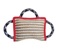 WCDFTASL Palo de Entrenamiento for mordeduras de Perro con Bolsa de Yute y Almohada for morder y Jugar