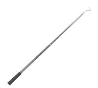 WCDFTASL Poste recuperador de Disc Golf con Cabeza de Gancho, Varilla de Metal Ajustable for Accesorios portátiles de recuperación al Aire Libre