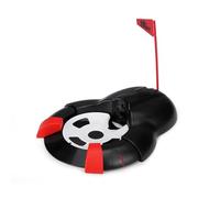 WCDFTASL Regresador de Pelotas de Golf eléctrico for práctica de Putting en Interiores, Dispositivo de Retorno automático con tapete Verde.