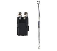 WCDFTASL Solenoide de Carrito de Golf de 48 V 102865901 con Resistencia, Compatible con los Modelos Club Car Precedent y Tempo