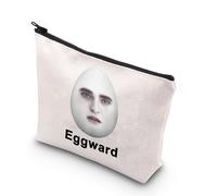 WCGXKO Bolsa de maquillaje inspirada en la película, regalo de vampiro, bolsa de maquillaje con cremallera para fanáticos de la película, Eggward, Cremallera