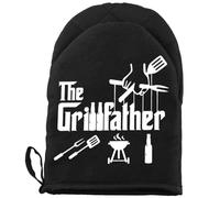 WCGXKO Grill Master - Guante de cocina para horno, regalo para amantes de la barbacoa, barbacoa, parrilla, papá, abuelo, regalo de inauguración de la casa (The Gr G UK)