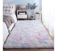 WCHENHUI Alfombra Salón 210 x 330 cm Parte Inferior Lavable Alfombras Salon Grande Diseño Moderno Adecuado para Salón Dormitorio, Multicolor