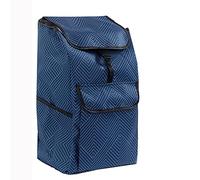 WchsTUmpxN Bolsas for carrito, 45 l bolsa de almacenamiento for carrito de compras, bolsa de repuesto for carrito de tela Oxford, bolsa de repuesto for carrito de compras plegable(Blue)