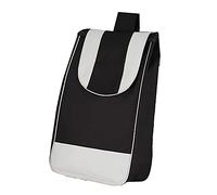 WchsTUmpxN Bolsas for carrito, bolsa de almacenamiento for carrito de compras de 30 l, bolsa de repuesto for carrito de compras, bolsa de repuesto for carrito, bolsa de compras multifuncional(Black)