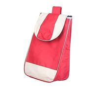 WchsTUmpxN Bolsas for carrito, bolsa de almacenamiento for carrito de compras de 30 l, bolsa de repuesto for carrito de compras, bolsa de repuesto for carrito, bolsa de compras multifuncional(Red)
