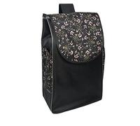 WchsTUmpxN Bolsas for carrito, bolsa de repuesto for carrito de compras de 38 l con botones a presión, bolsa de almacenamiento doméstica de tela Oxford impermeable, accesorios for carritos.(Natural)