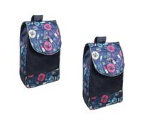 WchsTUmpxN Bolsas for carrito, bolsas for carrito de compras, bolsa de repuesto for carrito de compras de 27 l con bolsillos laterales, bolsa de repuesto for carrito de compras plegable(A1pcs)