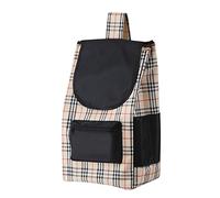 WchsTUmpxN Bolsas for carrito de compras, bolsa de compras de 27 l, bolsa de compras reutilizable de tela Oxford, bolsa de repuesto for carrito de compras, portátil, plegable,(Beige)