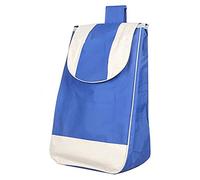 WchsTUmpxN Bolsas for carrito de compras, bolsa de repuesto for carrito de compras de 41 l, bolsa de almacenamiento impermeable de tela Oxford, bolsa portátil y plegable for carrito de compras(Red)