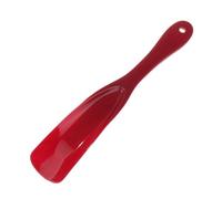 WchsTUmpxN Calzador, Elevador de zapatos de plástico, Forma de cuchara, Elevador de calzado, Accesorios flexibles for calzado, Ayuda for vestir zapatos(Red)