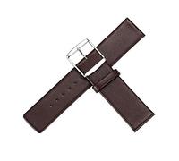 WchsTUmpxN Correa universal, 16 mm/18 mm/20 mm/22 mm/24 mm Hombres Mujeres Cuero genuino suave Textura de superficie lisa Correa de reloj Hebilla de repuesto Correa de reloj(Type 2,22mm)