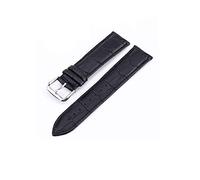 WchsTUmpxN Correa universal, correa de reloj Correas de cuero 10 24 mm 16/18/20/22/24 mm Accesorios for relojes Correas de reloj de colores marrones (Color : Black, Size : 21mm)