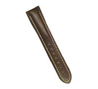 WchsTUmpxN Correa universal, correa de reloj de cuero 18 mm 20 mm 22 mm for hombres y mujeres negro/azul/rojo/marrón/correa de reloj(Brown,18mm)