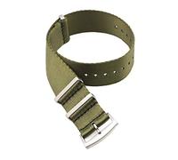 WchsTUmpxN Correa universal, correa de reloj militar de 20 mm/22 mm, correas de repuesto for reloj, correa de nailon de una sola pieza, accesorios for reloj NATO(Army Green,20mm)