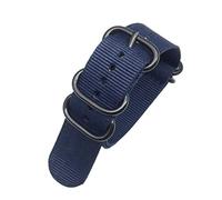 WchsTUmpxN Correa universal, pulsera de nailon NATO de 20/22/24 mm, correa de reloj de nailon de tela militar de la OTAN, bandas portátiles tejidas(Type B6,24mm)