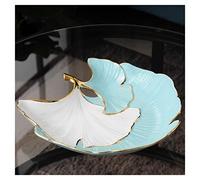 WchsTUmpxN Fruteros de encimera, Frutero de cerámica creativa, cuencos for servir, elegantes for postres y aperitivos, escurreplatos