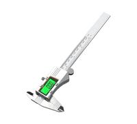 WCNGRFRNB Calibradores Vernier Calibrador digital con retroiluminación y pantalla nocturna Calibre vernier de grado industrial(200mm)