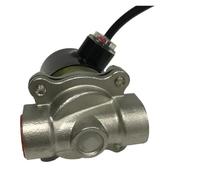 WCNGRFRNB válvula de bola Válvula de conmutación electromagnética de acero inoxidable 304 normalmente cerrada válvula de agua de 2W válvula de aire 220V/24V(DN20 6pointsAC220V)