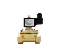 WCNGRFRNB Válvula solenoide 3/8 "1/2" 3/4 "1" válvula solenoide eléctrica de latón normalmente cerrada DN10 DN15 DN20 12V/220V(DN20,DC12V)