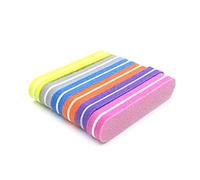 WCNMB Archivo de uñas 20pcs Buffer Lijado Pulido manicura Mezcla Color pequeño Esponja uñas Archivo Lavable uñas Herramientas de Arte 100/180 Conveniente y Duradero