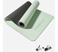 wcpqt Portátil No-resbalón Comida De Yoga,Anti-rasgón con Correa Bolsa De Almacenamiento Estera De Ejercicio,para Pilates Aptitud Meditación-Verde 183x61x0.8cm(72x24x0.31inch)