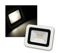 WCT Reflector LED 10W, Luces de Inundación al Aire Libre 3000K Súper Brillante, Lámpara de Trabajo Blanca Impermeable IP68, Luz de Seguridad Exterior Para Lluminación del Hogar, Jardín, Patio, Garaje