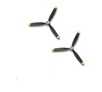 WCUAYJH Hélice de avión RC de 2 uds con hélices giratorias de 2/3/4 Palas aptas for P51D forMustang BF109 F4U Corsair(500mm F4U Propeller)