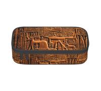 WCXTHGFA Estuche multifuncional con estampado de nativos americanos, estuche organizador para lápices, uso en la oficina, Black, Talla única, Funda para llave