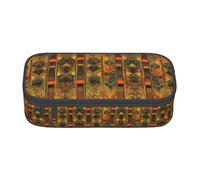 WCXTHGFA Estuche multifuncional con estampado de nativos americanos, estuche organizador para lápices, uso en la oficina, Black, Talla única, Funda para llave