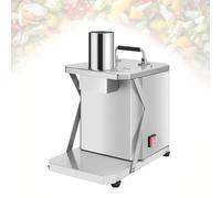 WCXTY 100W Motor de Cobre-Cortadora de Verduras Industrial,Cortador de Verduras Eléctrico-Máquina de Dados para Hospital Comedor Verduras de Raíz Salida Directa Eficiencia