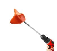 Wcybym Agitador de pintura para taladro, herramienta de paleta de agitación de taladro, paleta mezcladora de manualidades, para construcción al aire libre, yeso, arcilla, hormigón, cemento, mortero