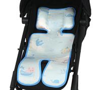 Wcybym Almohadilla Refrescante para Carrito,Transpirable Regulable para Asiento Infantil,Cojín Térmico para Cochecito | para Viaje Playa Camping Parque Tumbona Exterior