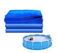 Wcybym Base Protectora para Liner De Piscina | De Tela Impermeable Antipinchazos,Base Forro Y Alfombra para Piscina | para Exterior Jardín Patio Césped Tarima Suelo