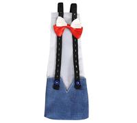 Wcybym Pañales para patos, pañales de pollo para mascotas, pañales reutilizables de pato con pajaritas, tela estampada lavable, suministros de pañales para aves de corral