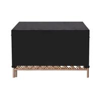 Wcybym Protector de cama elevado, cierre de cordón, 120 x 60 x 90 cm, cubierta impermeable para jardín, envoltura para plantas al aire libre, tela impermeable, para tomate, flores, fresa, arándano