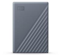 WD 2TB My Passport Compatible con USB-C, Disco Duro Externo Portátil, USB 3.2 Gen 1/USB 3.0, Copia de seguridad y protección con contraseña, Formateado para Windows, ChromeOS y MacOS, Gris