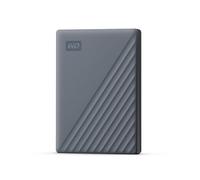 WD 2TB My Passport Compatible con USB-C, Disco Duro Externo Portátil, USB 3.2 Gen 1/USB 3.0, Copia de seguridad y protección con contraseña, Formateado para Windows, ChromeOS y MacOS, Gris