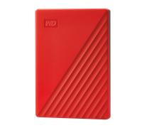WD 2TB My Passport Portable, Red (Recertified) - RWDBYVG0020BRD-WESN